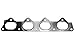 ITM Engine Components 09-50366 Exhaust Manifold Gasket