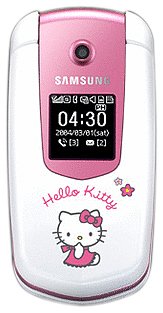 Samsung - E2210 Hello Kitty - Téléphone portable - Ecran 1,7 - Bluetooth - Appareil photo - mp3 - Blanc