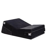 Liberator 24-Inch Wedge/Ramp Combo, Black Microfiber