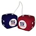 New York Giants Fuzzy Dice