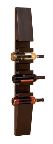 See Unique Wall Mounted Wood Wine Rack