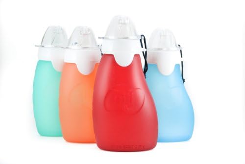 The Sili Squeeze - Apple Ultimate Sili Pack: 4oz Original Sili Squeeze & 6oz Sili Squeeze with Eeeze