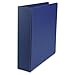 Business Source 16464 Round Ring Binder, w/Pockets, 2", Dark Blue