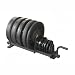 York Barbell Horizontal Plate Rack - Full Set -