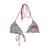 So Cal Animal Love Bikini Top Size Small
