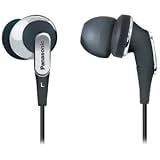 Panasonic RP-HJE350-S SLIMZ In-Ear Earbud Headphones (Silver)
