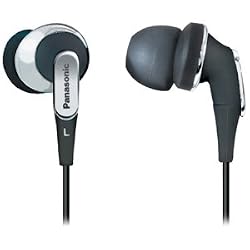 Panasonic RP-HJE350-S SLIMZ In-Ear Earbud Headphones (Silver)