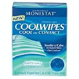 Monistat Coolwipes Feminine Wipes GelStripes
