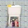 POLY SGL LAUNDRY TUB W/LEG