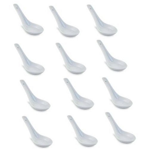 Chinese Porcelain Soup spoons, 12 pc