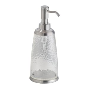 InterDesign Rain Soap Pump, Clear InterDesign Rain Soap Pump, Clear