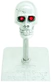 DefenderWorx 61220 1/2" x 20" Threaded Shift Knob with Skull with Jewel Eyes