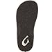 OluKai 'Ohana Leather Sandal - Dark Java/Dark Java - Men's Size 8
