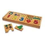 Woodshop Toys 1-2-3 Puzzle Blocks