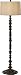 Murray Feiss FL6239EBY, Gannon Tall 3 Way Floor Lamp, 1 Light, 150 Total Watts, Ebony