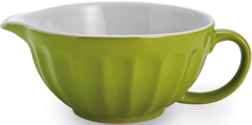 Green Pouring Bowl W/ Handle