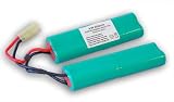 9.6V 2000mAh Nunchuck NiMH Battery Packs for Airsoft Gun