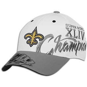 Saints Reebok NFL SB XLIV Champion LR Cap - Men's