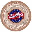 Timothy's World Coffee White Hot Chocolate K-Cups for Keurig Brewers, 22 ct with 2 Organic Green Tea Bags