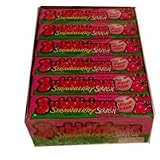 Cadbury Adams, Bubblicious Strawberry Splash - 5 Sticks Each X 18 Packs