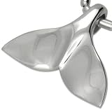 Whale Tail Stainless Steel Pendant