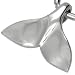 Whale Tail Stainless Steel Pendant