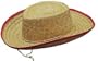 Child's Western Straw Cowboy Costume Hat