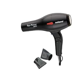 Solano 3200 Top Power Professional Ion Technology Hair Dryer