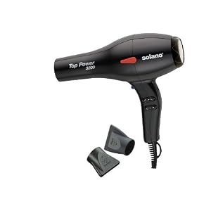 Solano International Hair Dryer 'Top Power Ion' Ionic Dryer 1875W