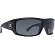 VonZipper Clutch Men's Polarized Race Wear Sunglasses - Black Satin/Grey Poly
