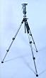DMKFoto Tripod with 2 Heads: Grip Action Ball Head and 3-Way P/T Head