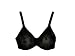  : Wacoal Black Mesh Underwire Soft Bra 32B