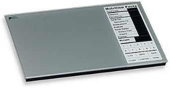P.P Digital Nutrition Food Scale 10 1/4" L x 7 1/4" W x 2" D