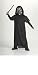Medium 8-10 for 5-7 years Child Death Eater Costume. (Weapon not included)