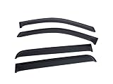 EGR 2011-2013 Ford Edge 4-Piece In-Channel Slimline Window Visors -MATTE FINISH-