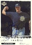 Steve Woodard, Milwaukee Brewers Autographed Card