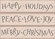 Joyful Holiday Messages by Hero Arts