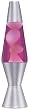 Lava Lite 10" Lava Lamp - White/Pink/Silver