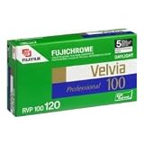 Fujichrome Velvia 100 (RVP) 120 5-Pack