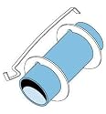 Rocket Mount Kit for D and E Engines Estes Rockets