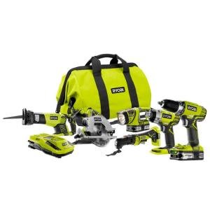 Ryobi ONE 18v 6 Pc Ultimate Combo Lithium On Sale