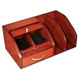 Roll Top Deluxe Desk Valet with Bookstand