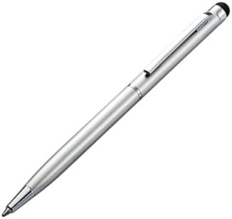 Chrome Executive Stylus Pen Twist, Fine Point, Black Ink, for Smartphone and Tablet