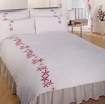 Kiss Pink Single Duvet Cover Set