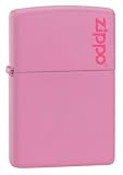 Zippo Pink Matte With Zippo Logo Lighter