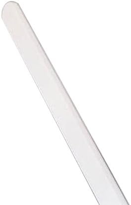 PLASTALUME Strips, 1/2 Inch X 9 Inch, White Foam