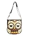 Owl With Heart Eyes Crossbody Bag