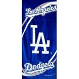 Los Angeles Dodgers Circle MLB Baseball - Fiber Reactive Pool/Beach/Bath Towel