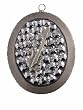 Gasoline Glamour Rockin' Silver Guitar Rhinestone Charm Necklace