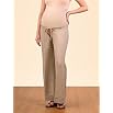 A Pea in the Pod: secret fit belly(tm) linen tie detail fit and flare Post Pregnancy pants